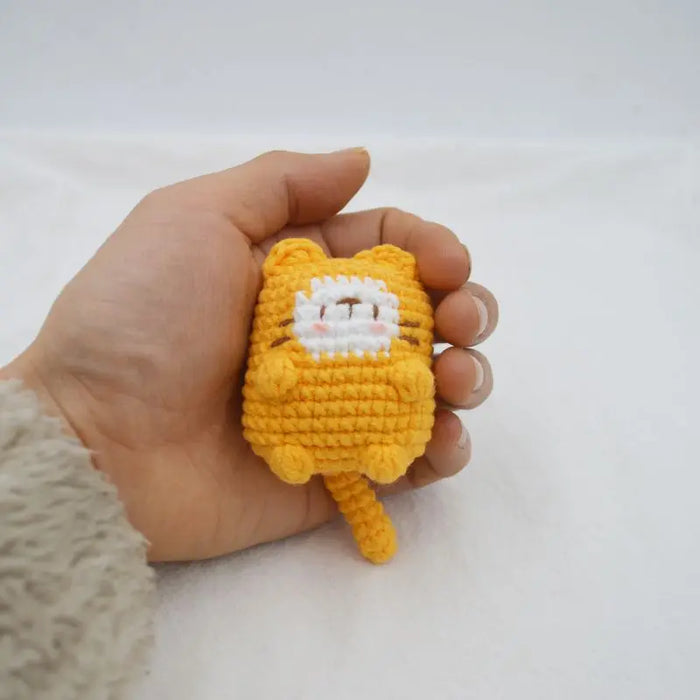 Adorable Knitted Cat Keychains - Kawaii Crochet Cat Doll Keyrings for Bags and Car Keys Adorable Knitted Cat Keychains - Kawaii Crochet Cat Doll Keyrings for   Lacatang Shop Lacatang Shop 