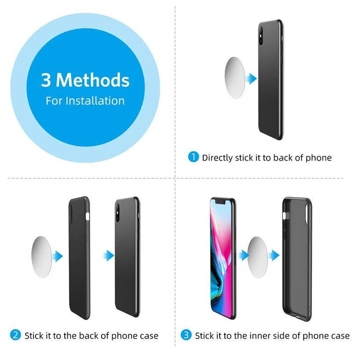 Universal Magnetic Car Phone Holder in Car Phone Stand Clip Mount Car Magnetic Car Phone Holder - Secure and Easy Mount Other AliExpress Lacatang Shop 