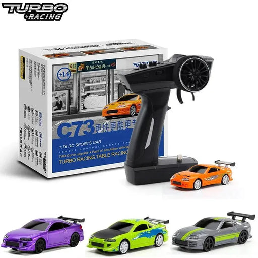 Turbo Racing 1:76 C64 C73 C72 C74 Drift RC Car With Gyro Radio Full Turbo Racing 1:76 Drift RC Car Other AliExpress Lacatang Shop 