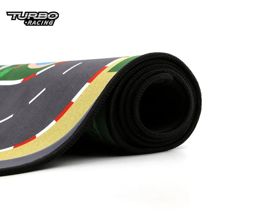 Portable 1600x900mm Turbo Racing Rubber Mat for Mini RC Cars - Table Racing Accessory Portable 1600x900mm Turbo  Rubber Mat for Mini RC Cars - Table   Lacatang Shop Lacatang Shop 