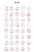 45 Pcs/box Cute Rabbit Daily Kawaii Decoration Stickers Planner Scrapbooking Stationery Korean Diary 45 Pcs/box Cute Rabbit Daily Kawaii Decoration Stickers Planner   Lacatang Shop Lacatang Shop 