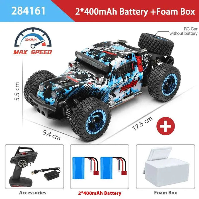 WLtoys 1:28 284131 284161 2.4G Racing Mini RC Car 30KM/H 4WD Electric High Speed Remote Control Drift Toys for Children Gifts - Lacatang Shop