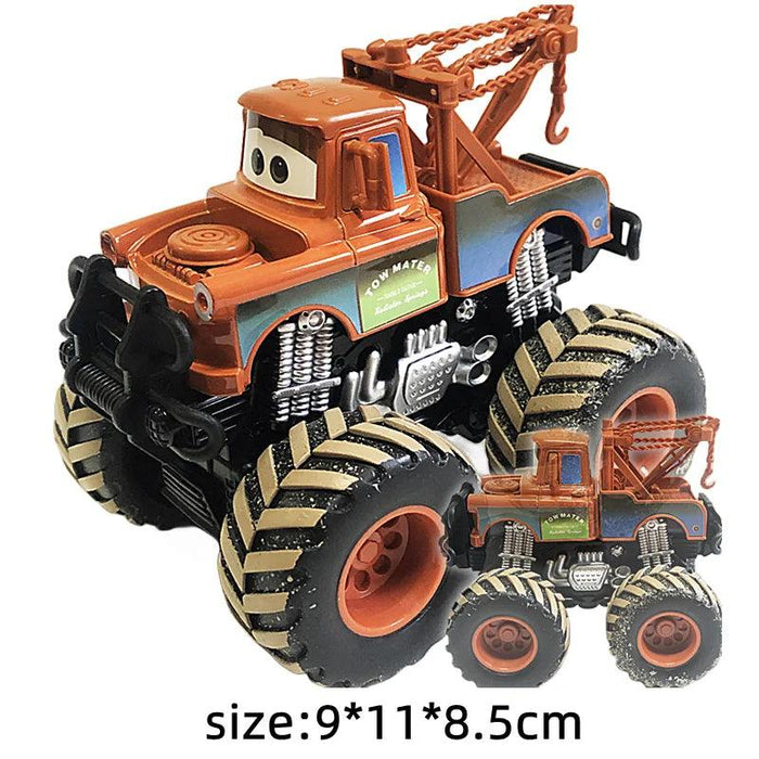 Disney Pixar Cars Lightning McQueen Four Wheel Drive Racing Car Toys Mater Inertial Off-road Vehicle Cars Kids Christmas Gifts Disney Pixar Cars Lightning McQueen Four Wheel Drive Racing Car Toys   Lacatang Shop Lacatang Shop 