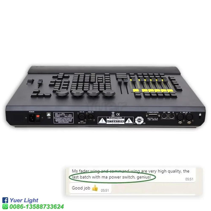 Professional M.A Command Wing Light Console Equipment controller Dmx512 Stage Lights Stage Party Disco DJ Par Lighting - Lacatang Shop