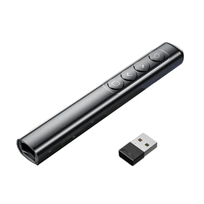 2.4GHz Wireless Presenter Red Laser Page Turning Pen Remote Control Volume Mouse Power Point RF USB Pointer Presentation PP B5R2 2.4GHz Wireless Presenter Red Laser Page Turning Pen Remote Control   Lacatang Shop Lacatang Shop 