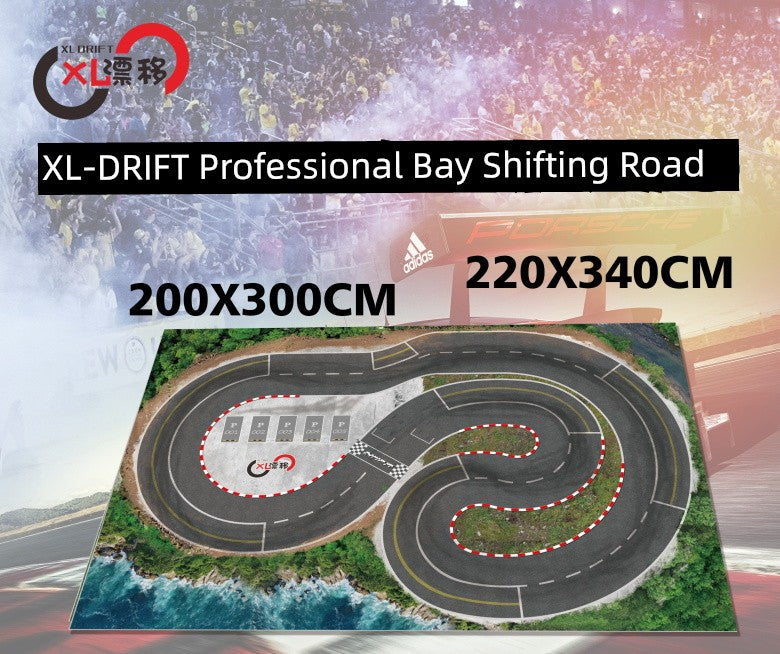 Jingshang Miniature Drift Racing Track Professional Artificial Map