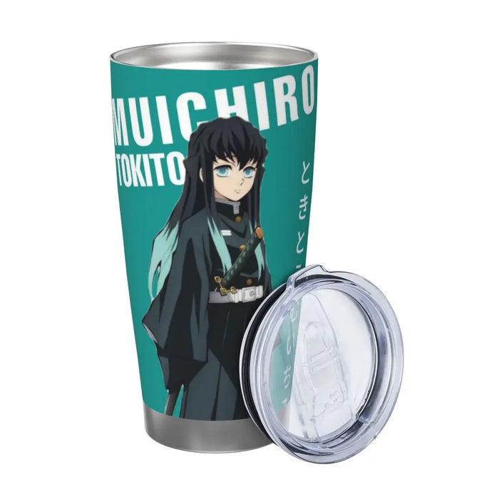 Muichiro Tokito Demon Slayer 20oz Stainless Steel Insulated Thermal Coffee Car Cup Cold Hot Mugs Vacuum Flask 
Stay Refreshed All Day: Muichiro Tokito Demon Slayer 20oz Stainless Steel Car Cup Vacuum Flask  Lacatang Shop Lacatang Shop 