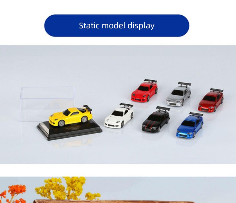 Turbo Racing 1:76 Miniature Full-Scale C71c72c73c74 Remote Control Electric Drift Sports Car Toy - Lacatang Shop