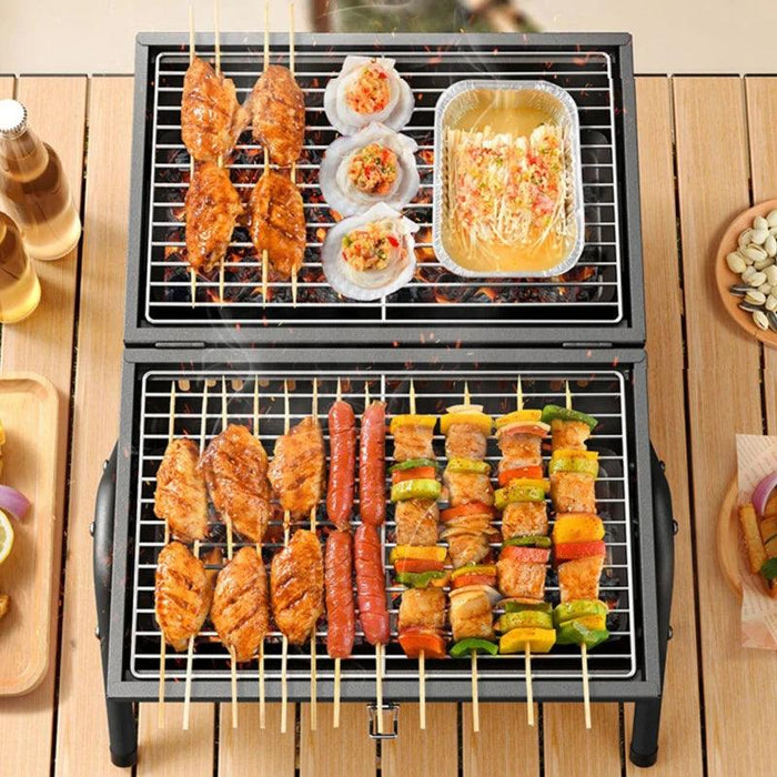 Outdoor Barbecue Stove Portable BBQ Charcoal Grill Oven Outdoor Barbecue Stove Portable BBQ Charcoal Grill Oven - Lacatang  Other AliExpress Lacatang Shop 