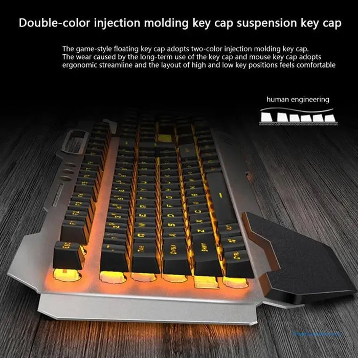 Wireless Keyboard and Mouse Set RGB Backlit 4-Gear 800-2400DPI Adjustable Gaming DropShipping 

Enhance your gaming experience with our Wireless RGB Keyboard & Mouse Set - 800-2400DPI, DropShipping  Lacatang Shop Lacatang Shop 