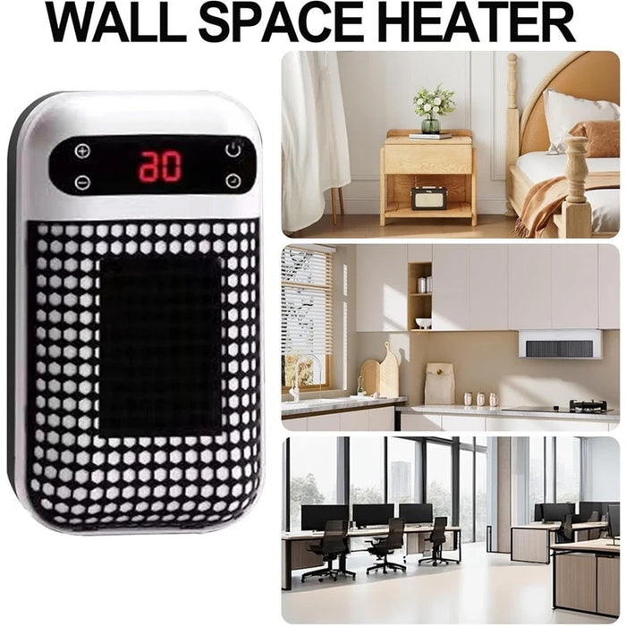 Electric Heaters  Indoor Electric Space Heaters For Winter Home Heater With LED Display  US Plug-A Indoor Electric Space Heater with LED Display - Winter Home Essential  Lacatang Shop Lacatang Shop 