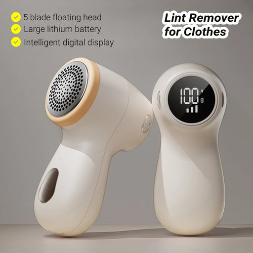 New Rechargeable Lint Remover for Clothes Electric Fabric Shaver with Digital Display 3-Speeds Hair Ball Trimmer Sweater Shaver 

Effortlessly Remove Lint from Clothes with Rechargeable Electric Fabric Shaver - 3 Speeds!  Lacatang Shop Lacatang Shop 