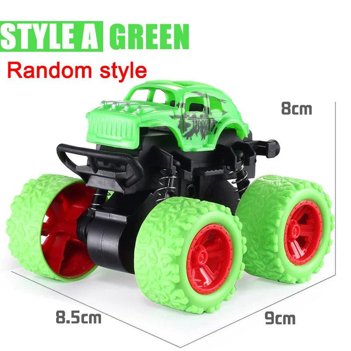 Pull Back Toy Car Inertial Rotation Car Four-wheel Drive Off-road Vehicle SUV Racing Power Car Children's Toy CarGift - Lacatang Shop