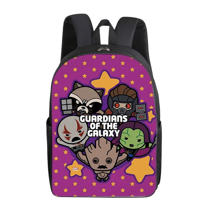 Groot Marvel Superhero Backpack - Cartoon Print School Bag for Students and Office - Cute Gift for Kids and Adults Groot Marvel Superhero Backpack - Cartoon Print School Bag for   Lacatang Shop Lacatang Shop 