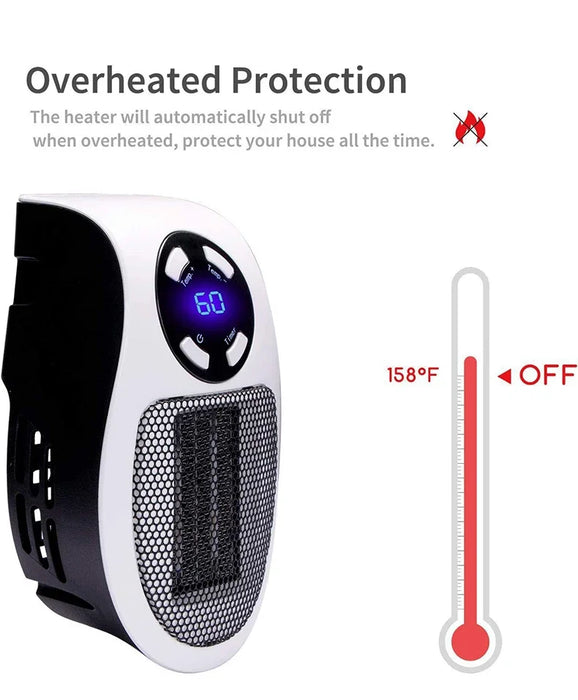 Electric Heater Home Appliance Heating Furnace Portable Heater Plug-in Room Heater Mini Radiator Remote Heating 500W 

Efficient 500W Portable Heater with Remote for Instant Warmth in Any Room | Electric Heating Furnace  Lacatang Shop Lacatang Shop 