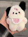 Kawaii Plush Puppy Doll Toys Keychian Cartoon Bag Pendant Charms Car Keyring For Women Girls Birthday Gifts - Lacatang Shop