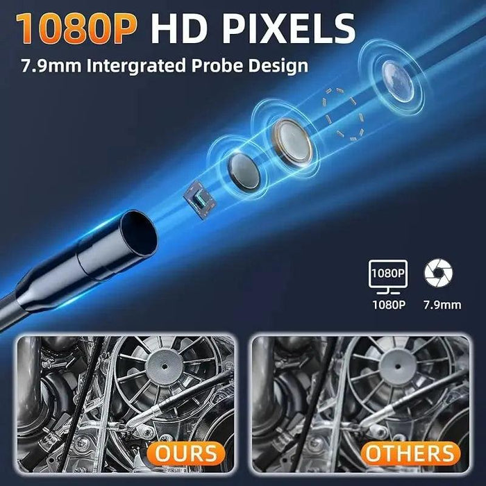 Industrial Endoscope Camera 8mm HD1080P 4.3inch IPS Screen 1080P Pipe Industrial Endoscope Camera 8mm HD1080P 4.3inch IPS Screen 1080P Pipe  Other AliExpress Lacatang Shop 