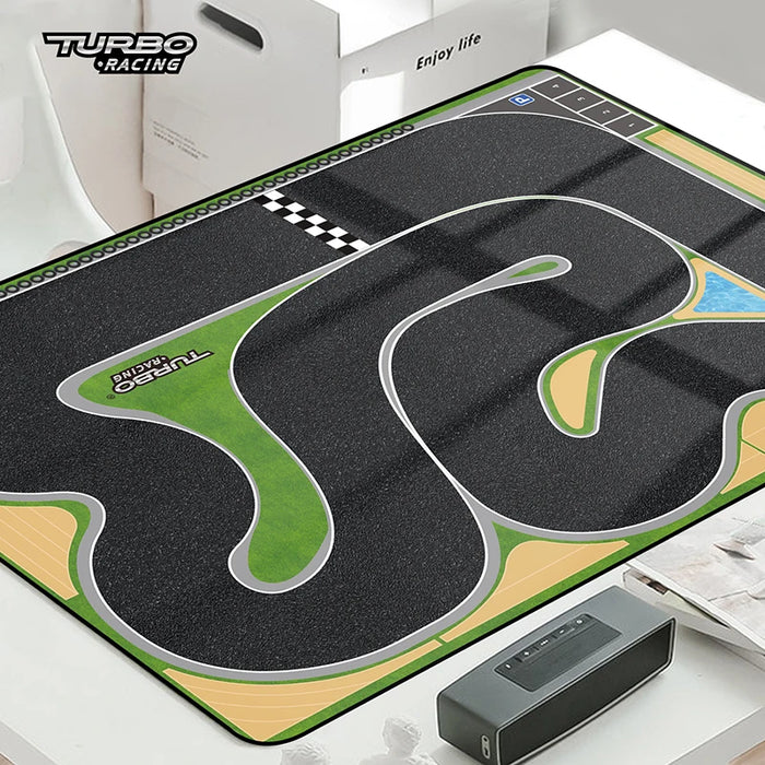 1:76 TURBO RACING Drift Jump Track Mat with Cement Block Accessories 1:76 TURBO RACING Drift Jump Track Mat with Cement Block Accessories -   Lacatang Shop Lacatang Shop 