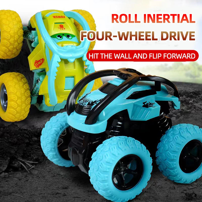 Off-Road Car Toys Rotate Toy Vehicles Inertial Four-wheel Drive Stunt Pull Back Toy Car Off-road Vehicle Children's Toy Car Gift Off-Road Car Toys Rotate Toy Vehicles Inertial Four-wheel Drive Stunt   Lacatang Shop Lacatang Shop 