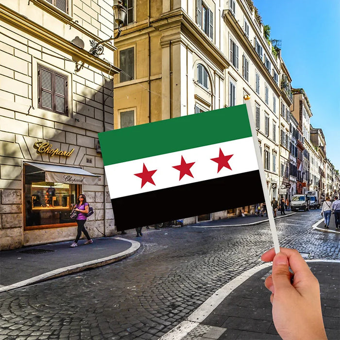 Funny Sticker Flag Map Of Syria Car Party Supplies Arab Republic Syria Three Star Flag Stainless Steel Thermos Cup Party Sticker Funny Syria Flag Map Sticker & Stainless Steel Thermos Cup Set  Lacatang Shop Lacatang Shop 