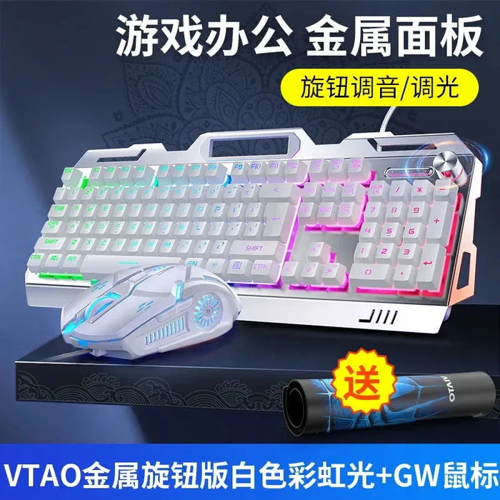 RGB Gamer Keyboard Gaming Keyboard and Mouse Headphone Gamer Kit Backlit USB Wired Computer KeyboardFor Pc Laptop 3 In1 Teclado RGB Gaming Keyboard, Mouse & Headphone Kit - Backlit USB Wired  Lacatang Shop Lacatang Shop 