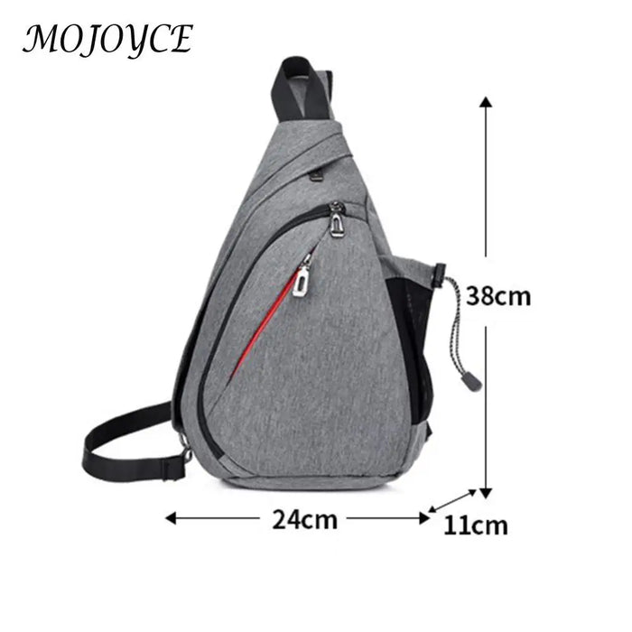 Crossbody Bag Oxford Shoulder Bags Large Capacity Multifunctional Multi-pockets Anti Theft Casual Fashion for Sports Training