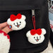 2pcs Kawaii Plush Puppy Doll Toys Keychian Cartoon Dog Bag Pendant - Lacatang Shop