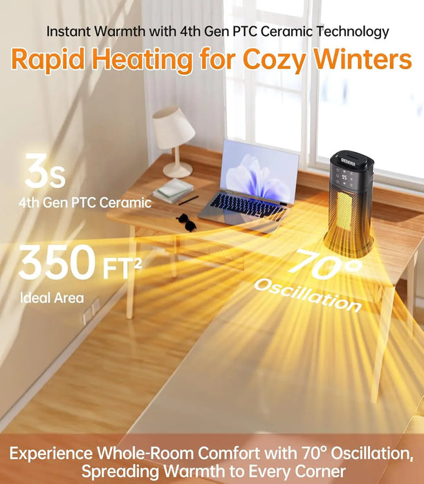 Space Heater Indoor with Humidifier: 2024 Upgraded PTC Electric Heaters for Indoor Use with Thermostat, 1500W Ceramic Heater 

Upgrade Your Indoor Heating: 2024 Humidifying PTC Heater with Thermostat for Cozy Space  Lacatang Shop Lacatang Shop 