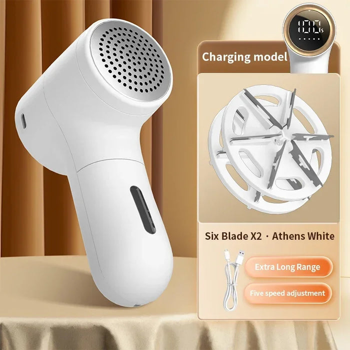 Xiaomi Electric Lint Remover Intelligent Digital Display USB Rechargeable Hairball Trimmer Portable Clothes Shaver 5 Gear Razor