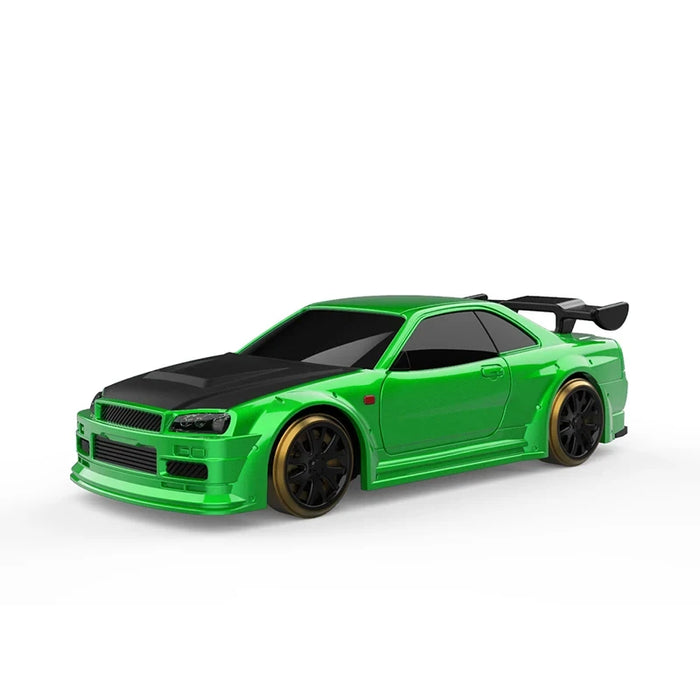 Turbo Racing 1:76 C65 C64 C63 C61 C62 C72 C73 C74 C75 RTR Flat Running Toys on Road RC Drift Car W/ Gyro Radio For Kids Adults