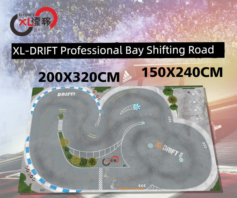 Jingshang Miniature Drift Racing Track Professional Artificial Map