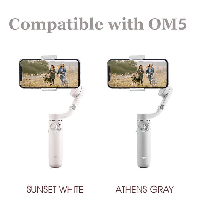 Extended Phone Clamp Holders for DJI OM 5 OSMO Mobile 5 Handheld Stabilizer OM4 SE Extension Buckle Phone Clip OM5 Accessories