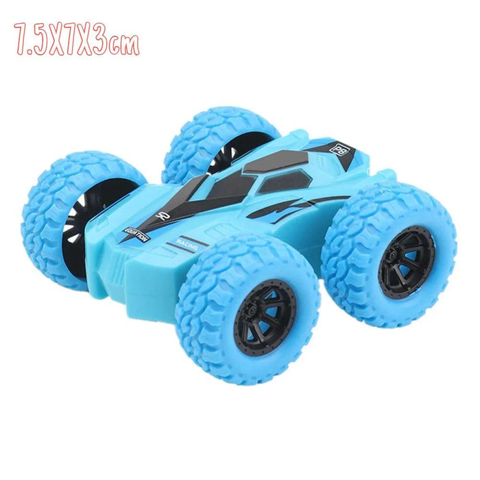 Toys Car Four-wheel Drive Off-road Vehicle Stunt Dump Cars Double-Side Inertia Car Boy Toy Car Pull Back Kids Toy Gift - Lacatang Shop