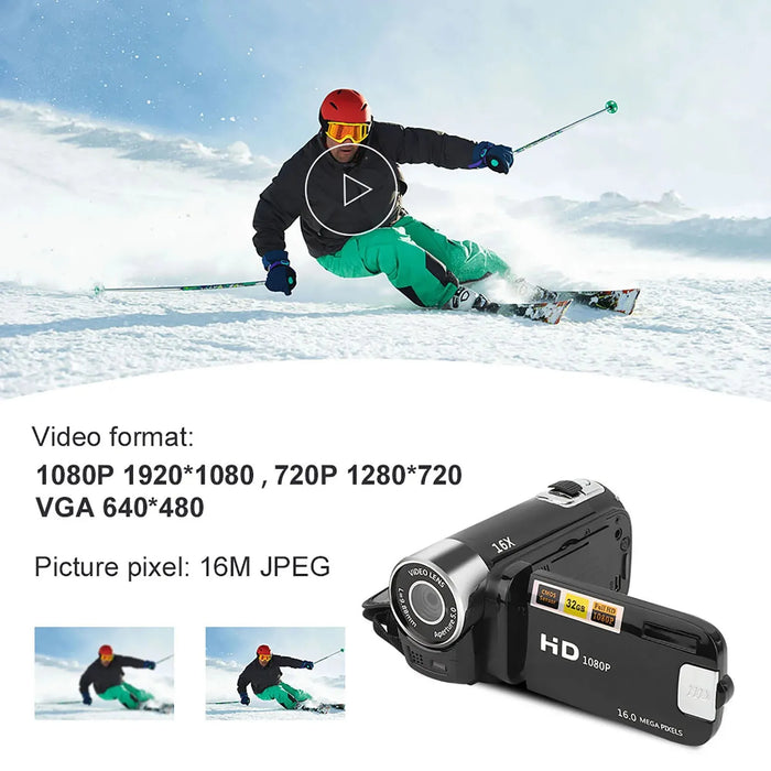 High Definition Camcorder DV Camcorder Camcorder Video Camera 2.4 Inch  Camera for Teenagers Student Kids Photography