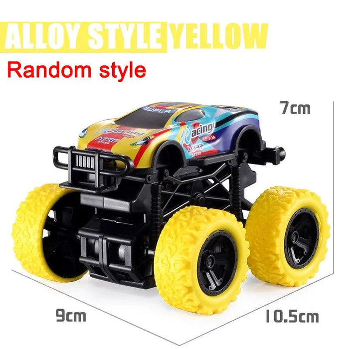 Pull Back Toy Car  Inertial Rotation Car Four-wheel Drive Off-road Vehicle SUV Racing Power Car Children's Toy CarGift Pull Back Toy Car  Inertial Rotation Car Four-wheel Drive Off-road   Lacatang Shop Lacatang Shop 