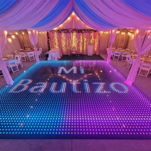 Led Dancing Floor Disco Digital Video Wedding Party Stage Dj Lighting Pixel Led Dance Show Decoration Marriage Anniversary Event - Lacatang Shop