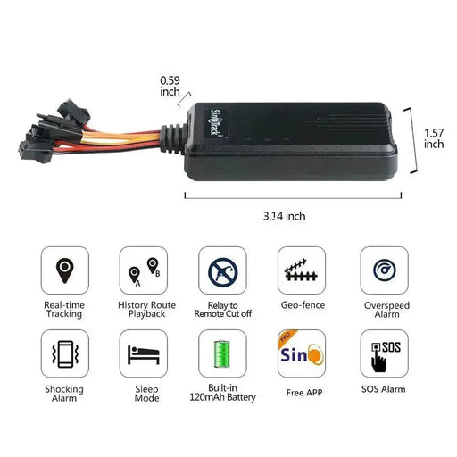 SinoTrack 4G GPS Tracker ST-906L For Car Motorcycle Vehicle Tracking SinoTrack 4G GPS Tracker for Vehicles Other AliExpress Lacatang Shop 