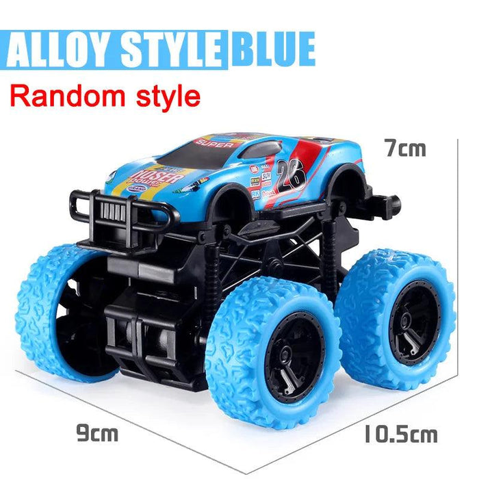 Pull Back Toy Car Inertial Rotation Car Four-wheel Drive Off-road Vehicle SUV Racing Power Car Children's Toy CarGift - Lacatang Shop