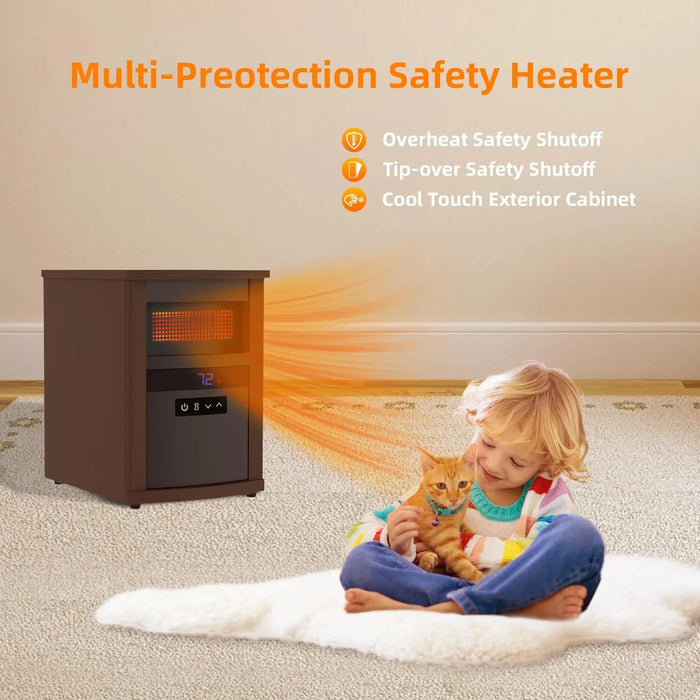 Over Heat Safety Protection Electric Portable Indoor Household Living Room Bedroom Air Space Infrared Quartz Cabinet Heater 

Stay Warm and Safe with our Infrared Quartz Cabinet Heater - Ideal for Indoor Spaces!  Lacatang Shop Lacatang Shop 