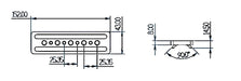 ARRI mini LF Fixed Base Plate is suitable for Steadicam, Trinity,DJI Ronin 2 Stabilizer ARRI Mini LF Fixed Base Plate for Steadicam & DJI Ronin 2 Stabilizers  Lacatang Shop Lacatang Shop 