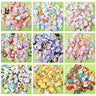 10Pcs Sanrio Accessories Korean Cartoon Kawaii Hellokitty Kuromi Mymelody Resin Diy Decoration Cute Girl Phone Case Headwear - Lacatang Shop