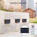 6LED Solar Lights, Outdoor Waterproof Atmosphere Wall Lamp,Up And Down LED Solar Lights Outdoor - Waterproof and Stylish Other AliExpress Lacatang Shop 