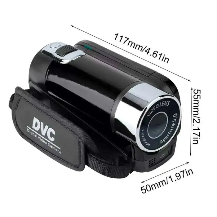 Mini Children's Digital Camera 270 Degree Rotation Screen HD 2MP Kids Birthday Christmas Gift Portable Photo Video Camcorder