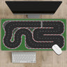 300x600mm Non-Slip Rubber Mouse Pad with RC Racing Track Design - Multipurpose Desk Mat, 2mm Thickness