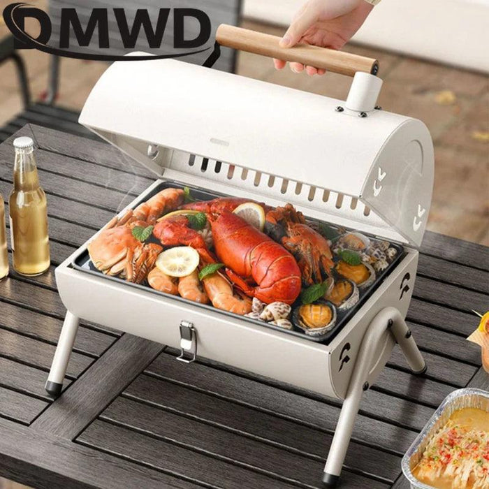 Outdoor Barbecue Stove Portable BBQ Charcoal Grill Oven Outdoor Barbecue Stove Portable BBQ Charcoal Grill Oven - Lacatang  Other AliExpress Lacatang Shop 