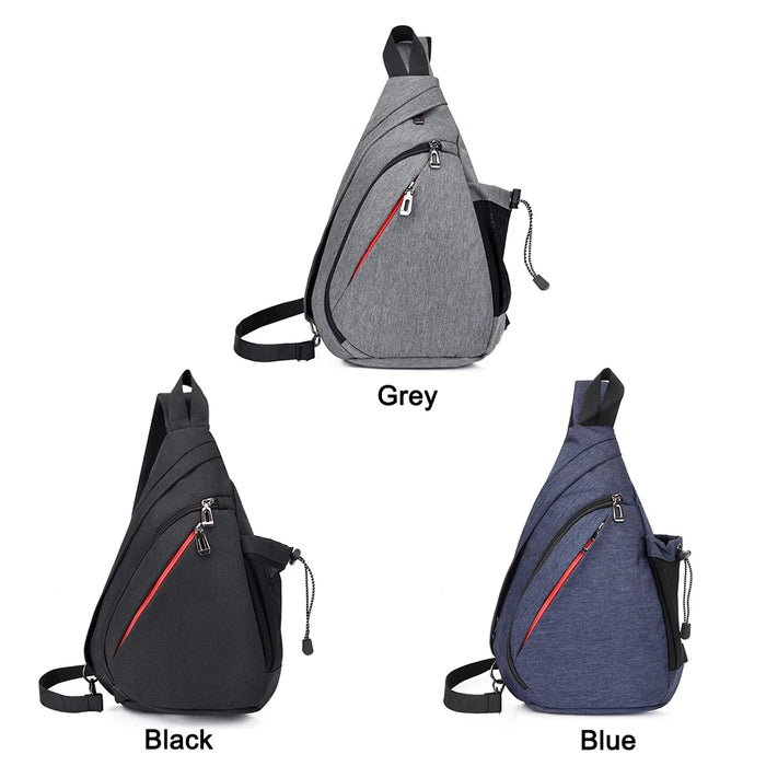 Crossbody Bag Oxford Shoulder Bags Large Capacity Multifunctional Multi-pockets Anti Theft Casual Fashion for Sports Training