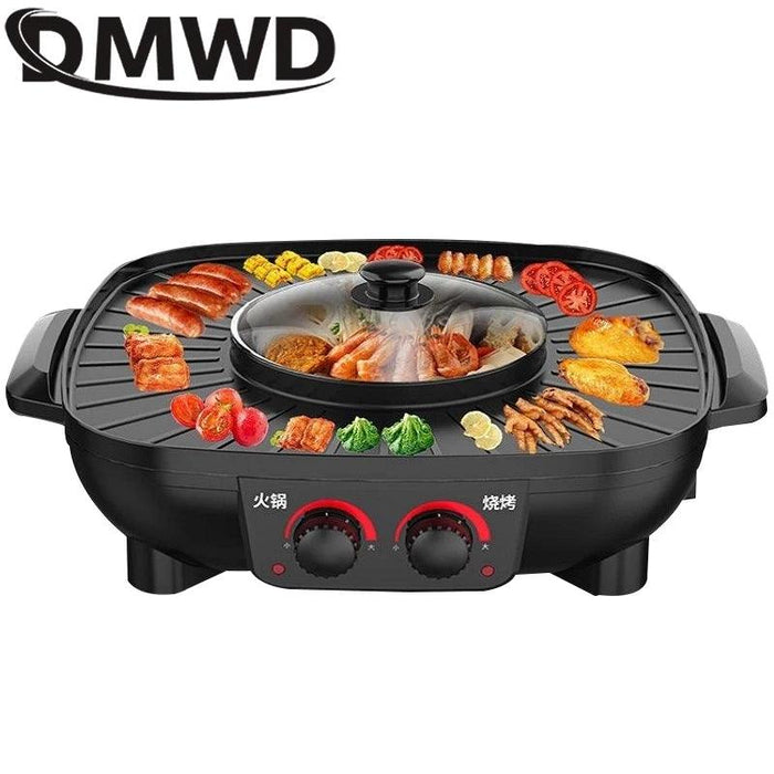 DMWD Electric Grills Smokeless Barbecue BBQ Machine Household Baking DMWD Electric Grills Smokeless Barbecue BBQ Machine Household Baking -  Other AliExpress Lacatang Shop 