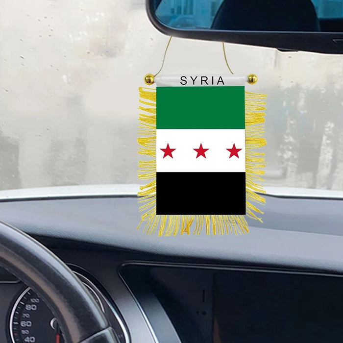 Funny Sticker Flag Map Of Syria Car Party Supplies Arab Republic Syria Three Star Flag Stainless Steel Thermos Cup Party Sticker Funny Syria Flag Map Sticker & Stainless Steel Thermos Cup Set  Lacatang Shop Lacatang Shop 