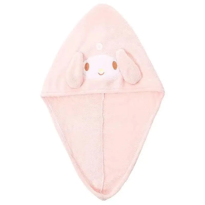 Kawaii Kuromi Plush Hair Drying Cap - Cute Anime Water Absorbent Head Towel for Girls Gift Kawaii Kuromi Plush Hair Drying Cap - Cute Anime Water Absorbent Head   Lacatang Shop Lacatang Shop 