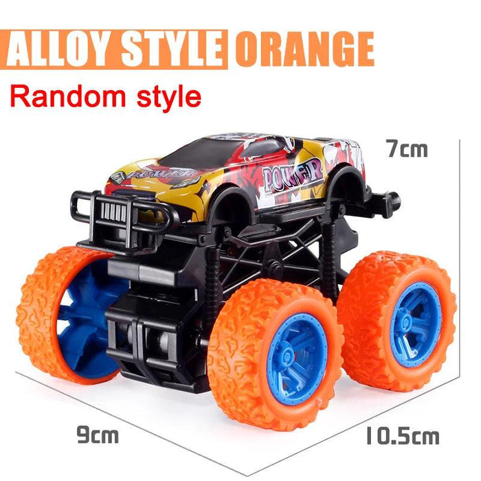 Pull Back Toy Car  Inertial Rotation Car Four-wheel Drive Off-road Vehicle SUV Racing Power Car Children's Toy CarGift Pull Back Toy Car  Inertial Rotation Car Four-wheel Drive Off-road   Lacatang Shop Lacatang Shop 